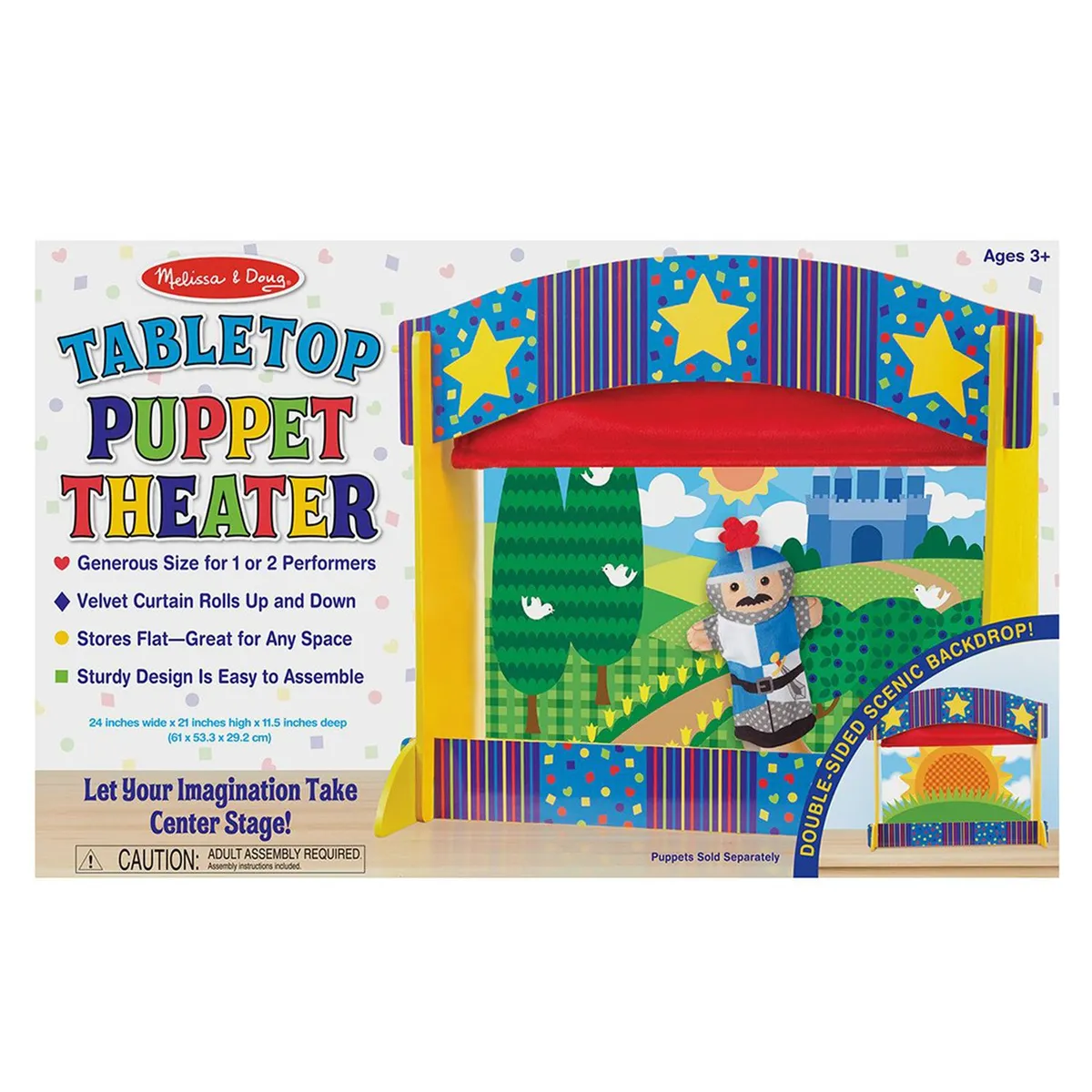 MELISSA & DOUG - Teatrin De Mesa Para Titeres
