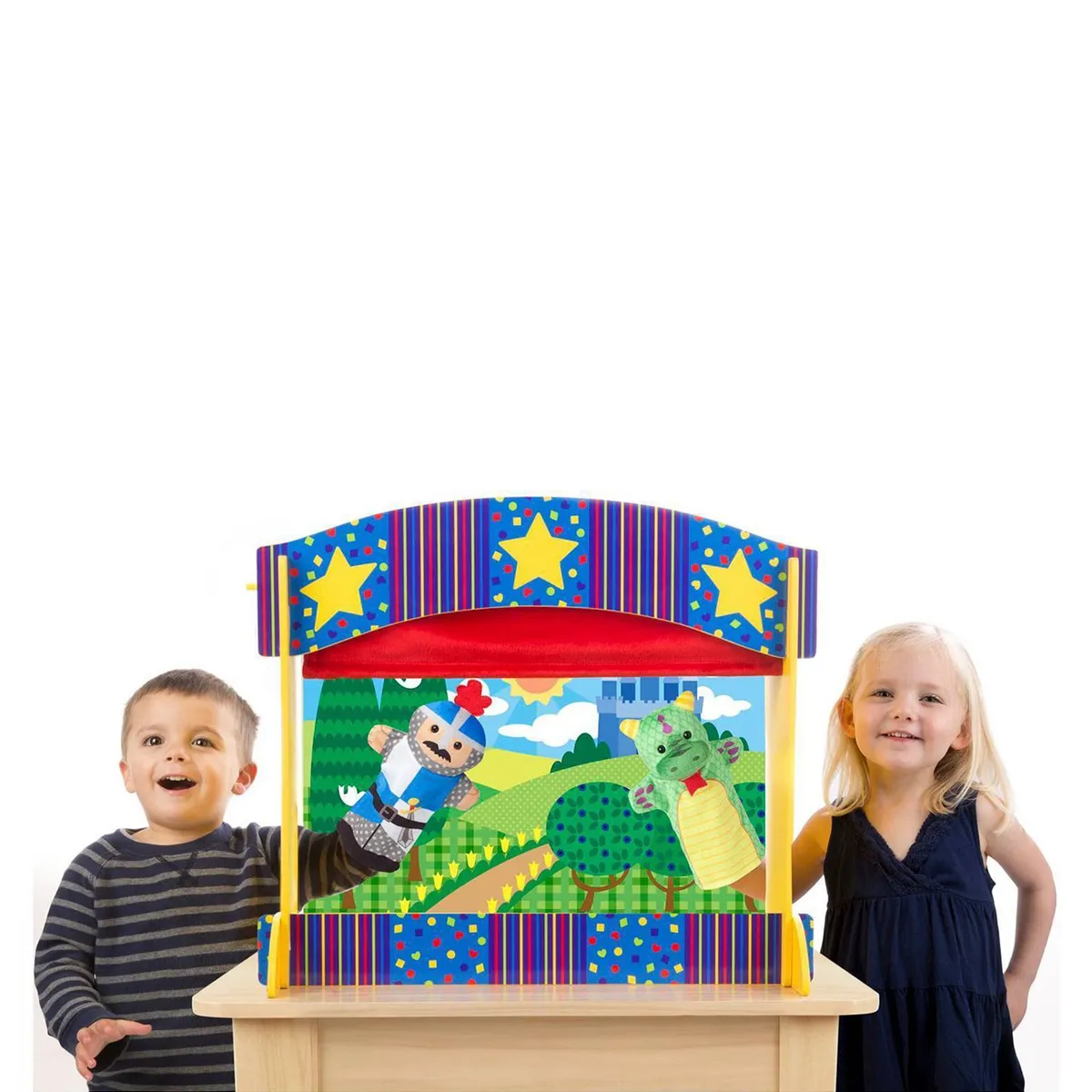 MELISSA & DOUG - Teatrin De Mesa Para Titeres