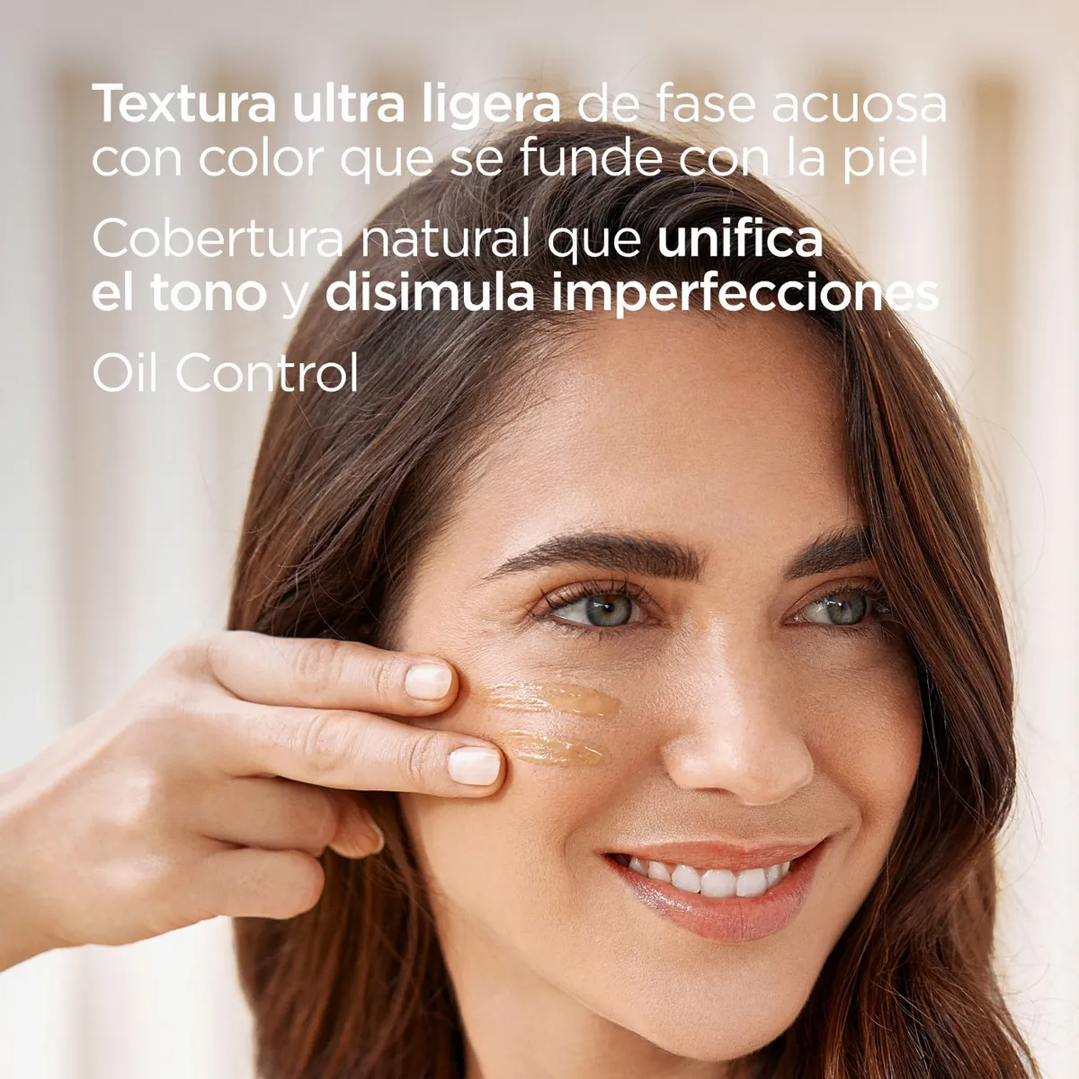 ISDIN - ISDIN Fotoprotector Fusion Water Color MEDIUM SPF50 50ML - Bloqueador solar facial con color Oil Control