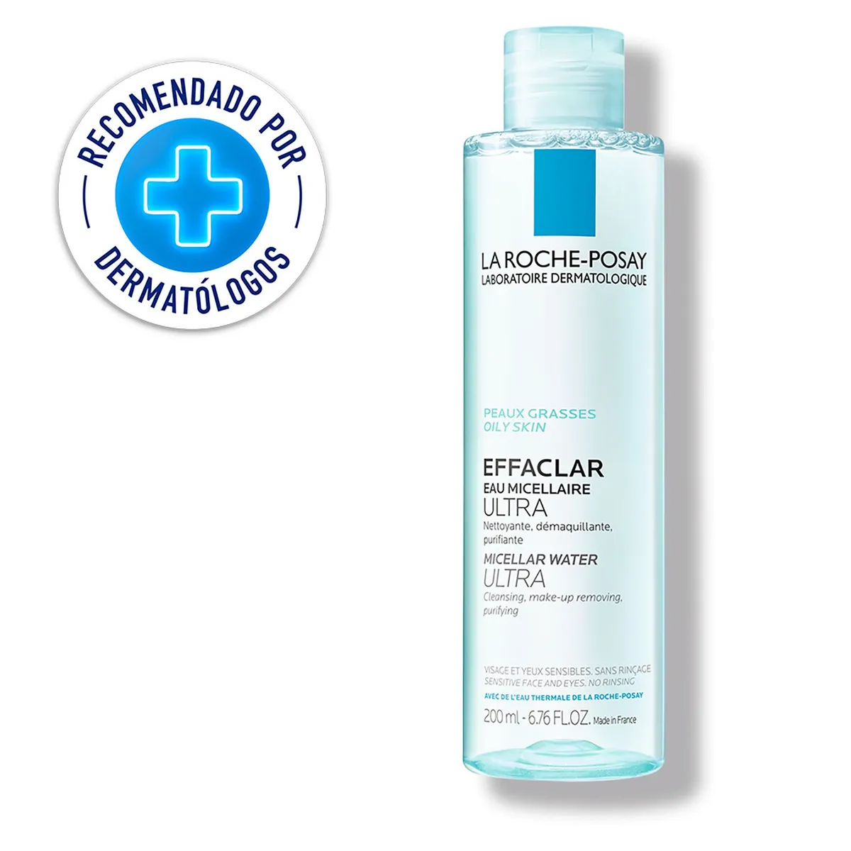 LA ROCHE POSAY - Agua Micelar Effaclar Pieles Mixtas a Grasas 200ml