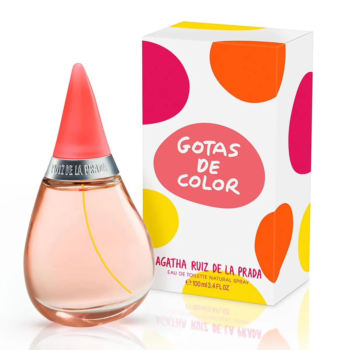 AGATHA RUIZ DE LA PRADA - Perfume Agatha Ruiz De La Prada Gotas De Color Floral-Frutal 50 Ml Mujer