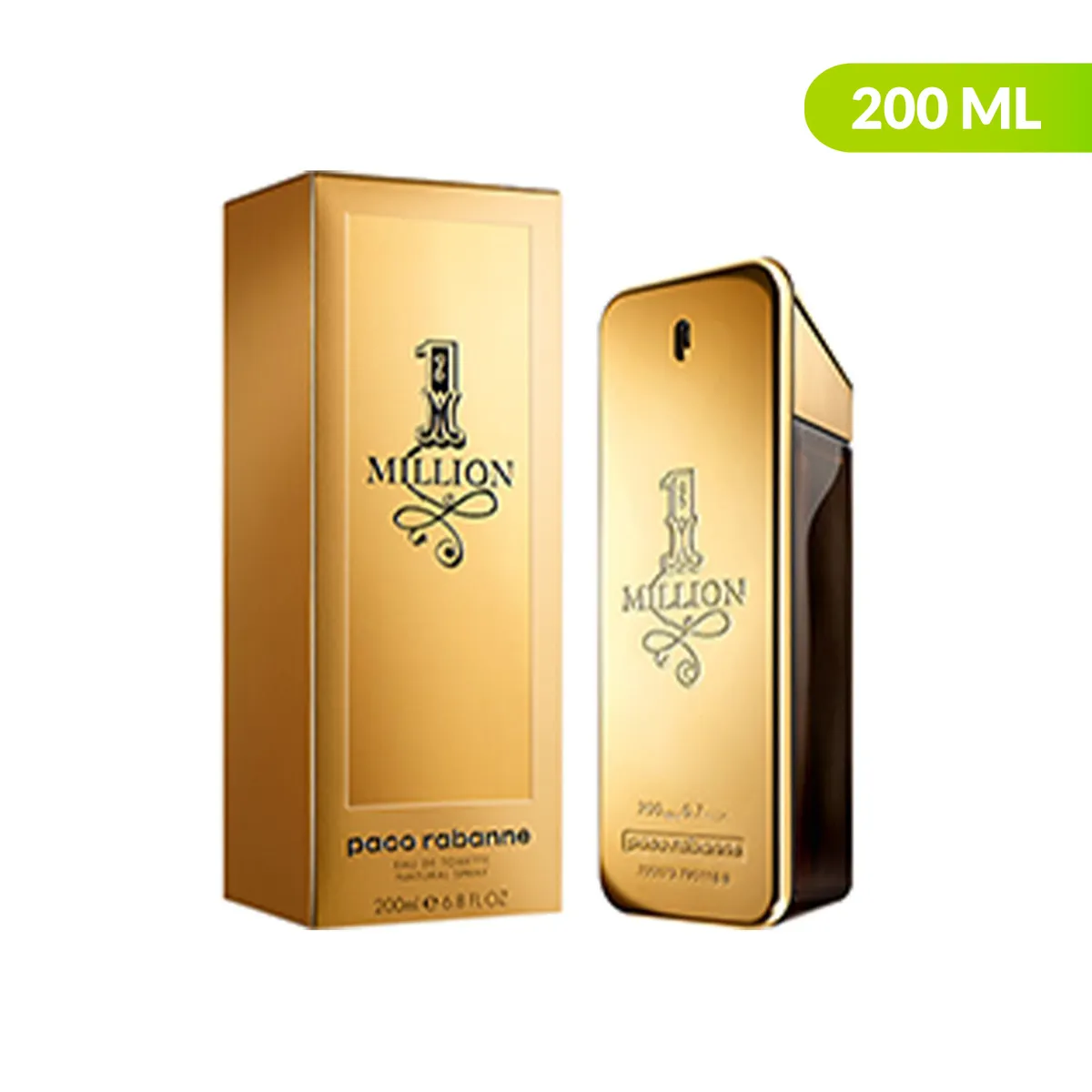 RABANNE - Perfume Rabanne One Million 200 Ml Amaderado Hombre
