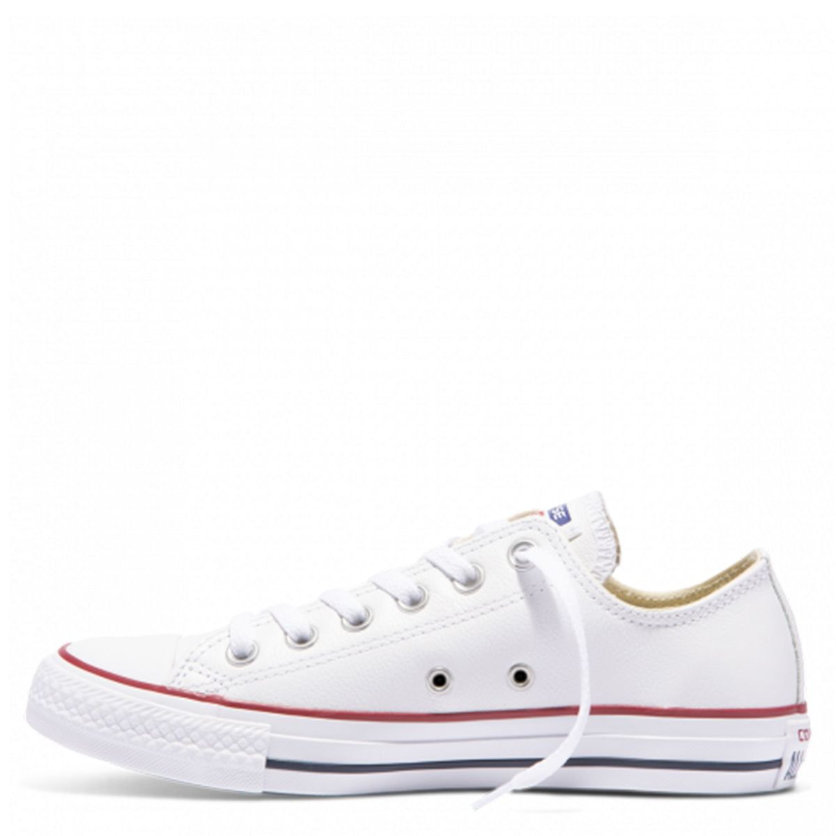 CONVERSE - Zapatillas Urbanas Hombre Chuck Taylor All Star Leather Ox Converse Blanco
