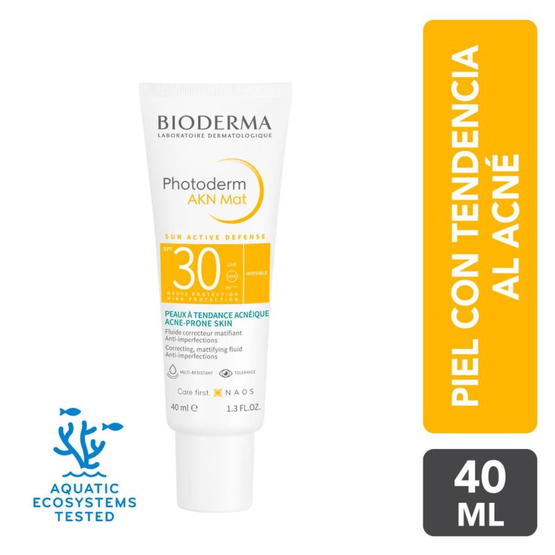 BIODERMA - Photoderm Akn Mat Spf30 40ml. Bioderma
