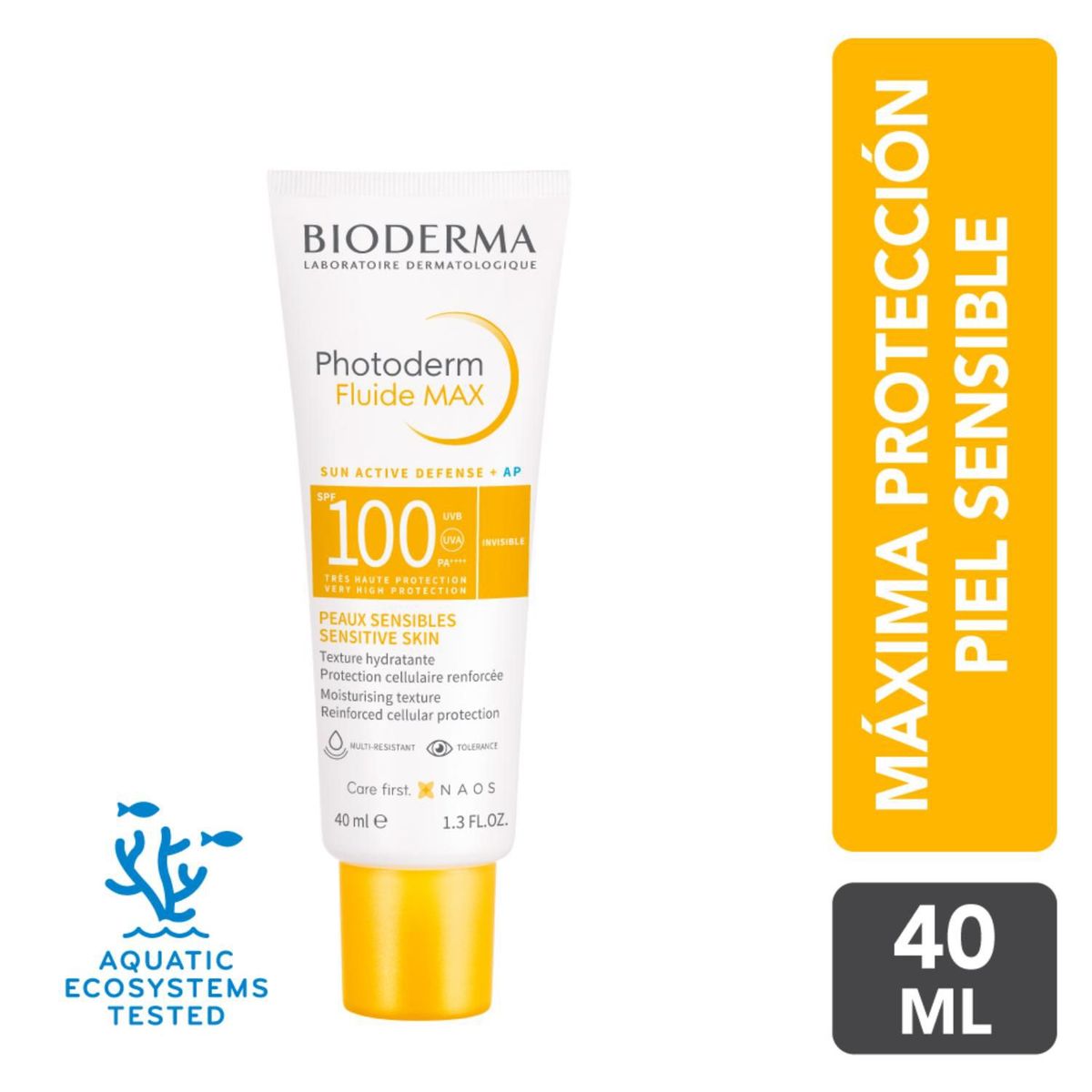 BIODERMA - Photoderm Max Fluide Spf100 40ml. Bioderma