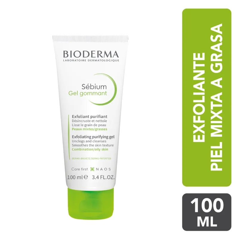 BIODERMA - Sebium Gel Gommant 100ml. Bioderma