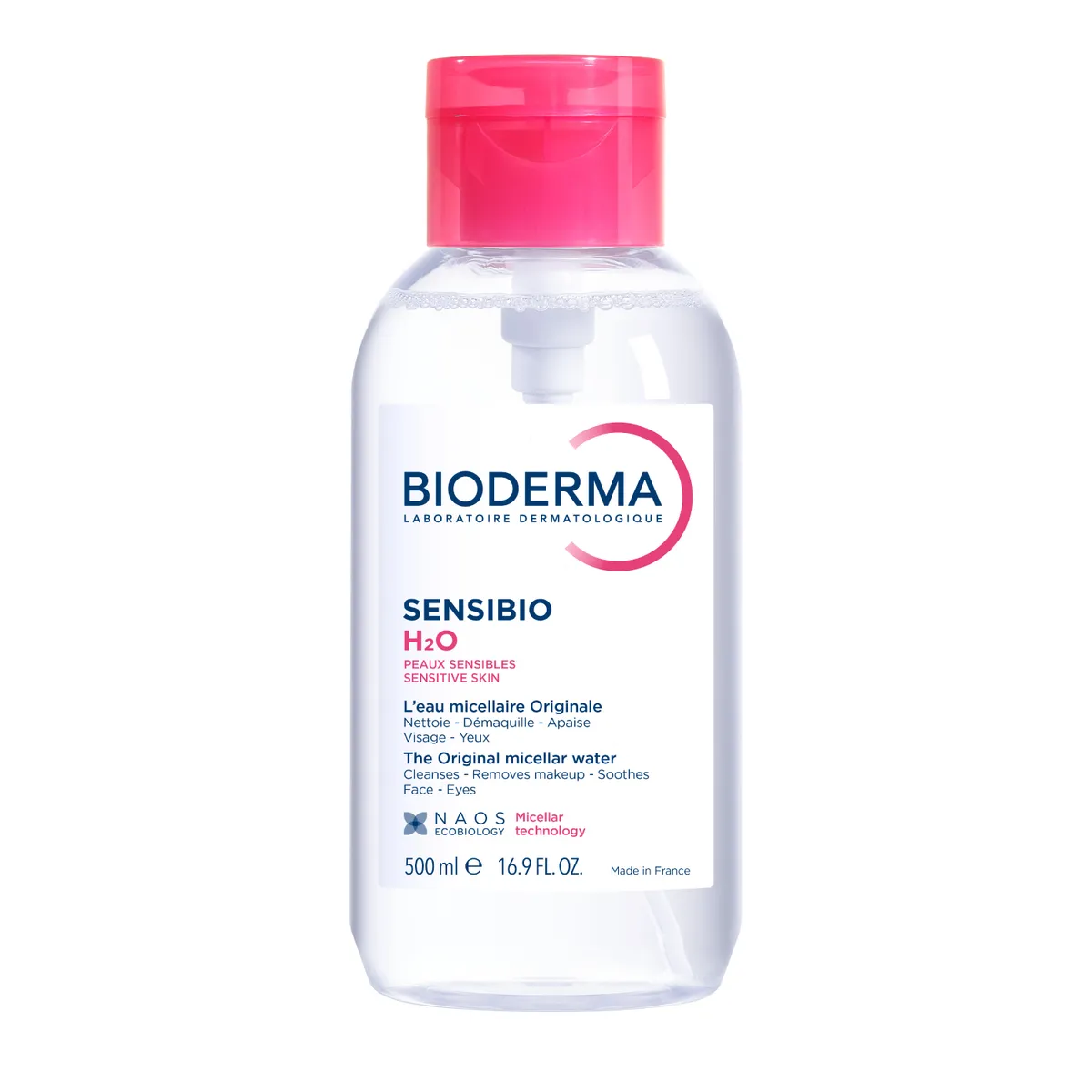 BIODERMA - Agua micelar Sensibio H2o Pp Inversee 500ml