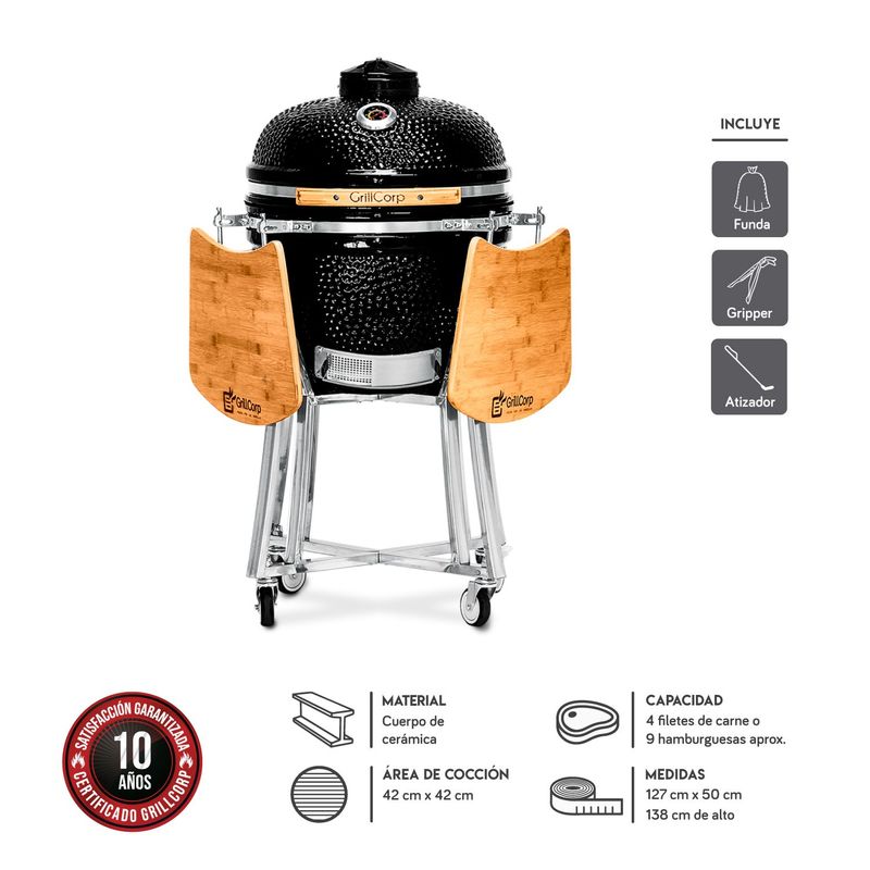 GRILLCORP - Asador Grillcorp Kamado Mediano