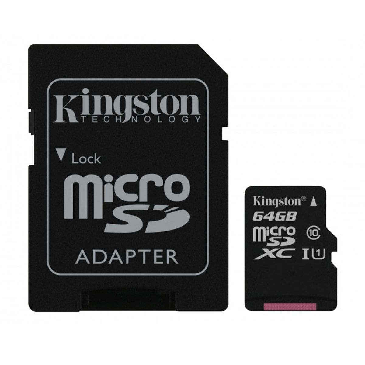 KINGSTON - Memoria Micro SD Kingston Canvas 64GB Clase 10 UHS-I