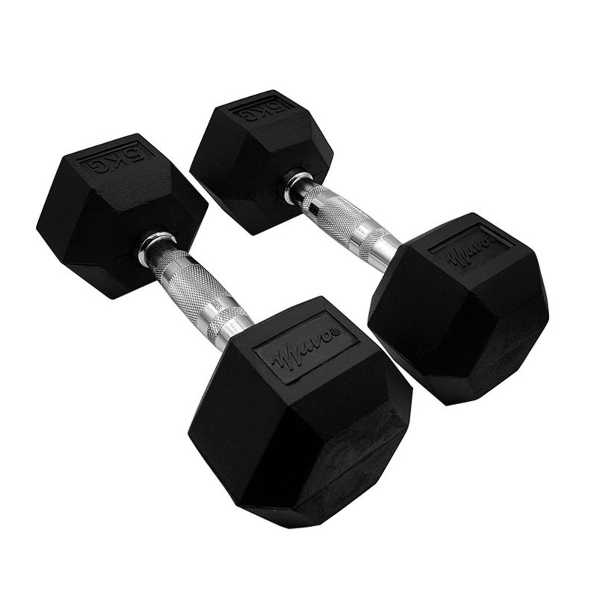 MUVO BY OXFORD - Mancuerna  Hexagonal 5 Kg