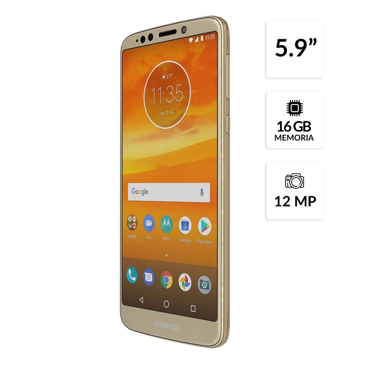MOTOROLA - Motorola E5 Plus 5.9" 16GB 2GB