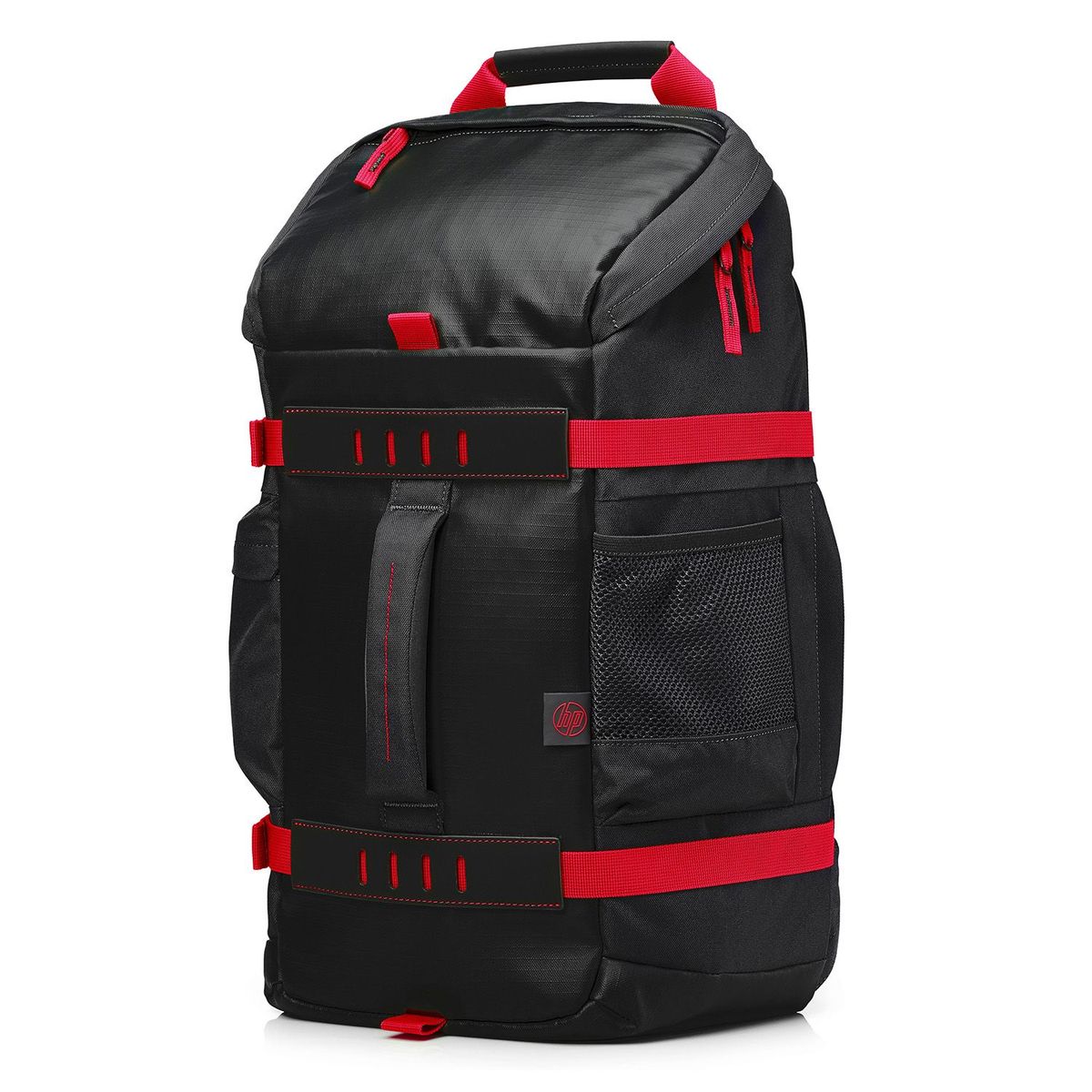 HP - Mochila Odyssey  15.6P Notebook Black/Red