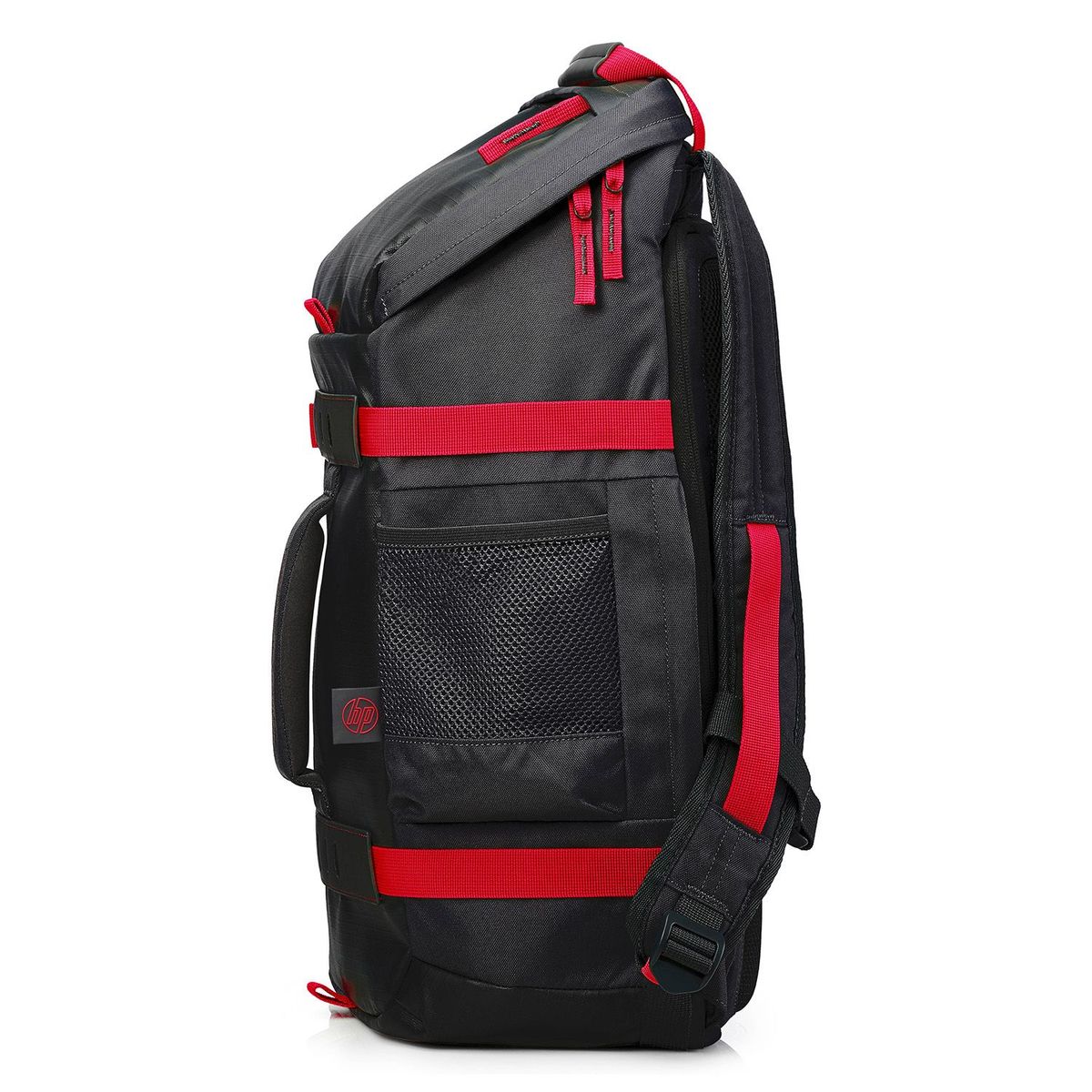 HP - Mochila Odyssey  15.6P Notebook Black/Red
