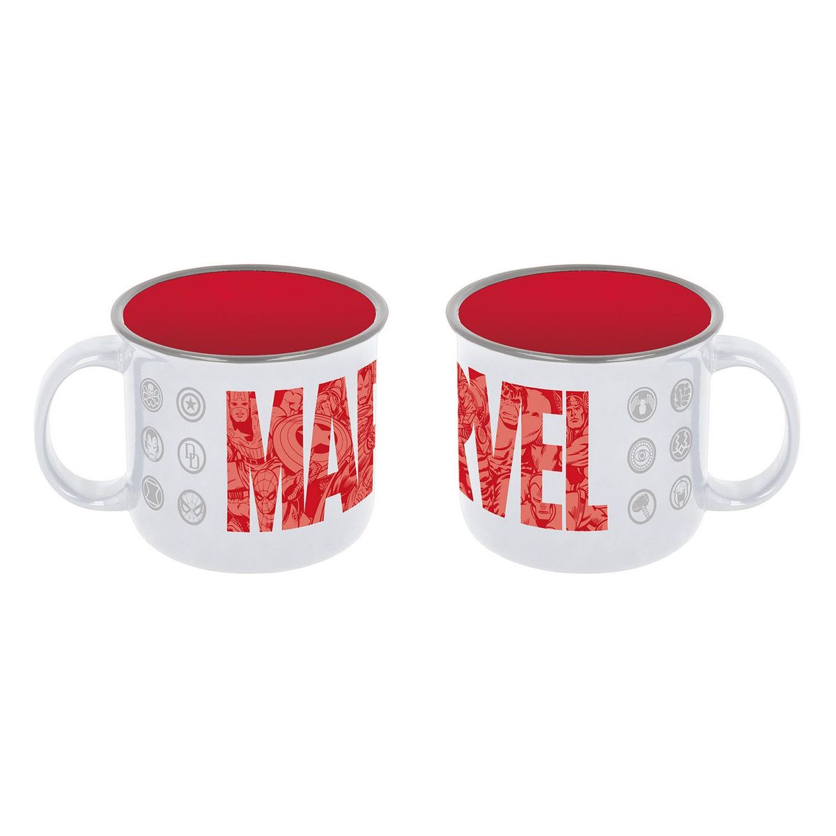 KIDDO - Taza para Desayuno Marvel 14oz