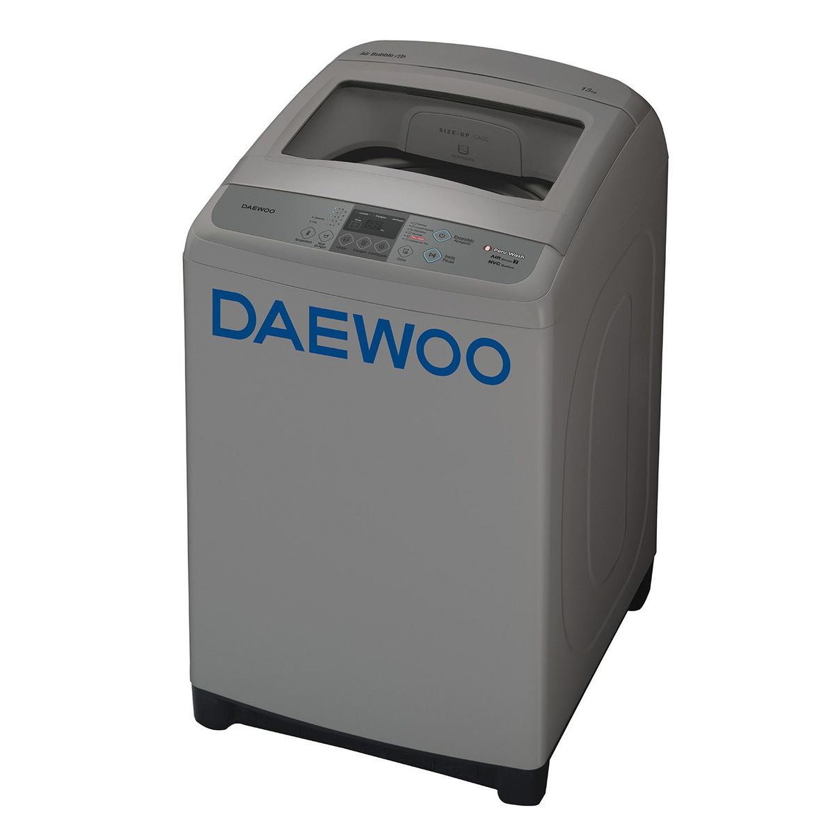 DAEWOO - Lavadora DWF-130TCG 13 Kg Silver