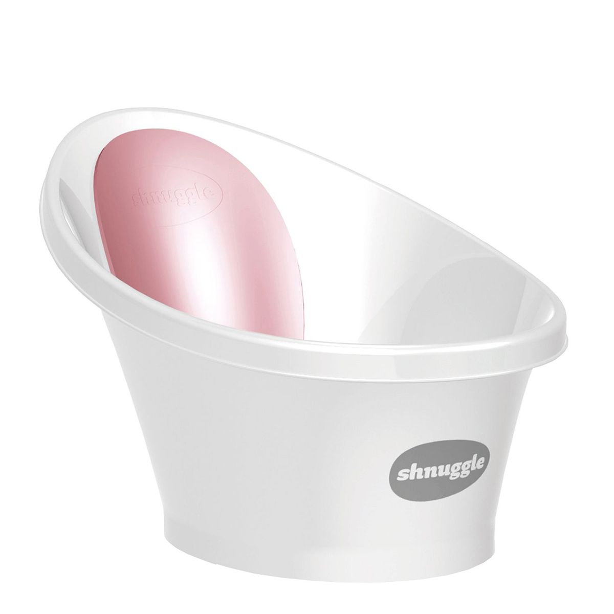 SHNUGGLE - Bañera Para Bebé Blanco Rosado