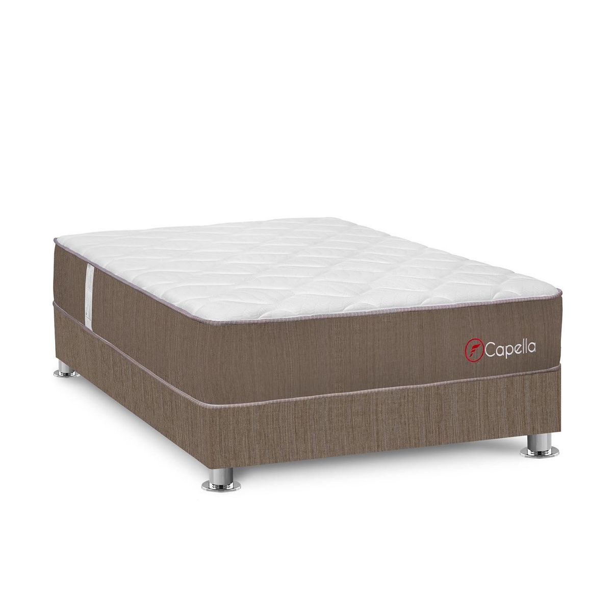FORLI - Cama Box Tarima Capella Super Side 2 Plz + 2 Almohadas + Protector