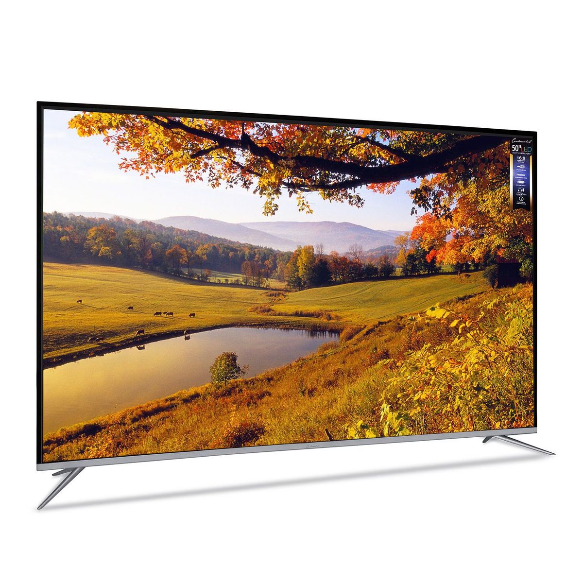 CONTINENTAL - Televisor 50" 4K UHD SMART TV CELED98935