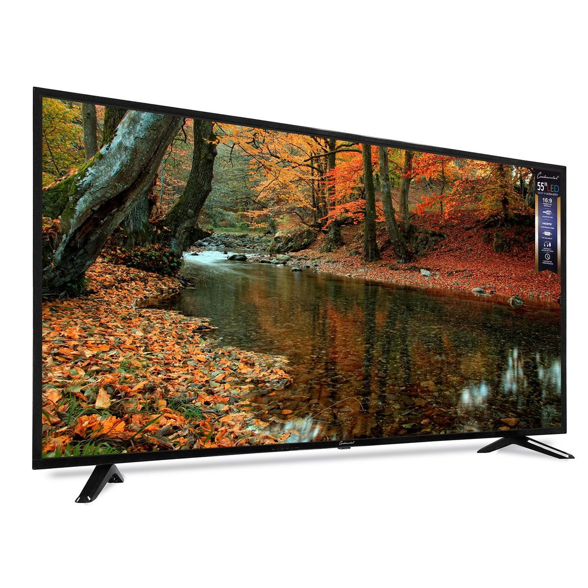 CONTINENTAL - Televisor 55" 4K UHD SMART TV CELED95965