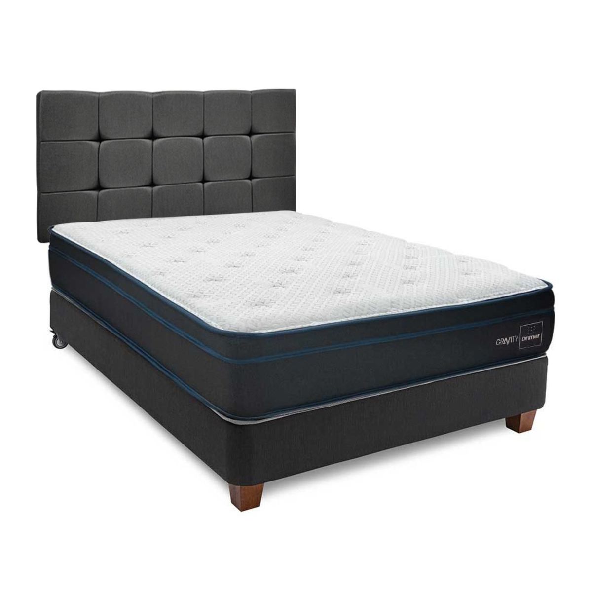 DRIMER - Dormitorio Gravity 2 Plz + 2 Almohadas