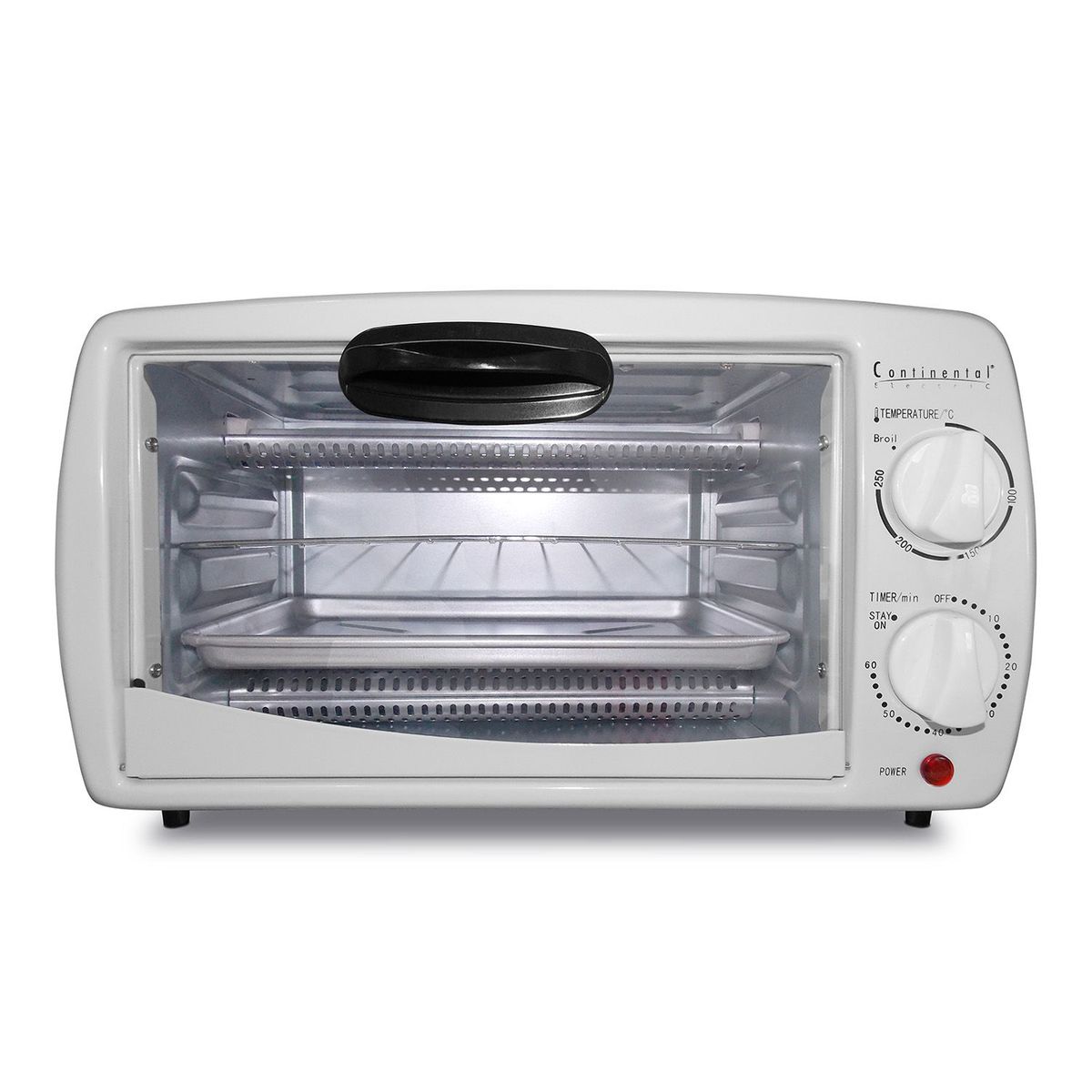 CONTINENTAL - Horno Tostador 9 Lts 800W