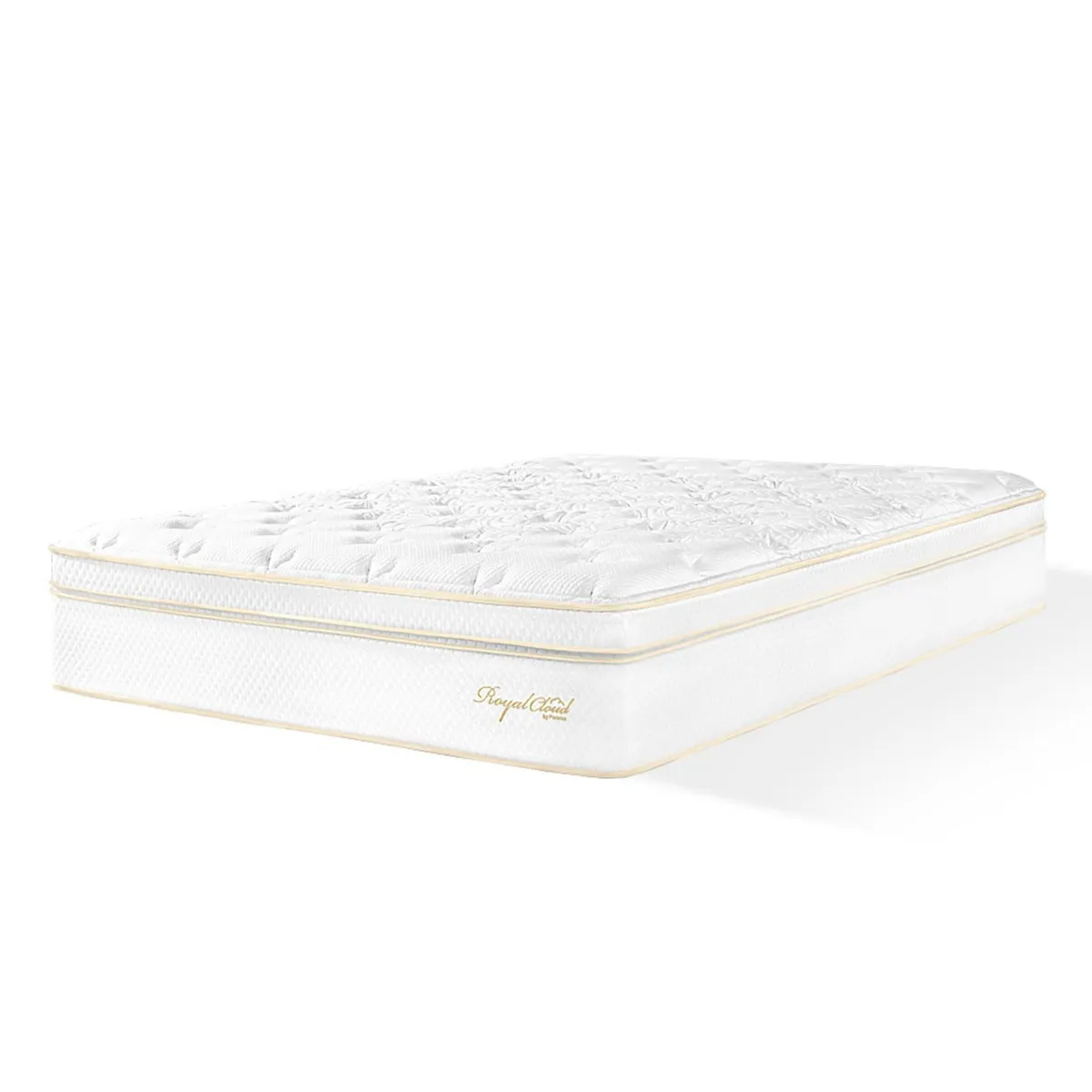 PARAISO - Colchón Royal Cloud 1.5 Plz + 1 Almohada Viscoélastica + Protector