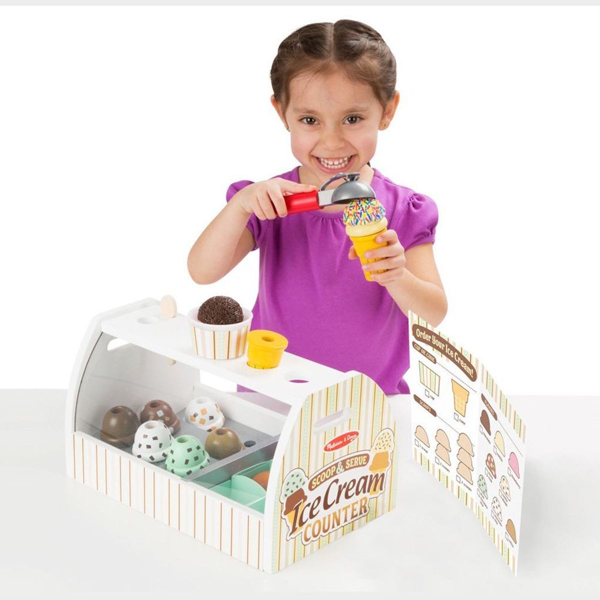 MELISSA & DOUG - Heladeria De Madera