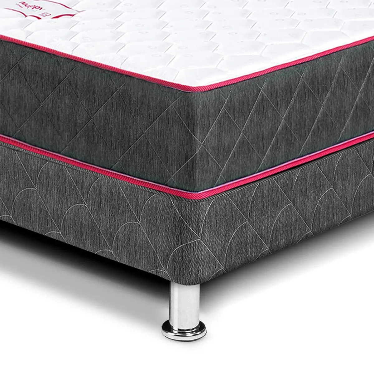 PARAISO - Dormitorio Nappy 2 Plz + 2 Almohadas + Protector