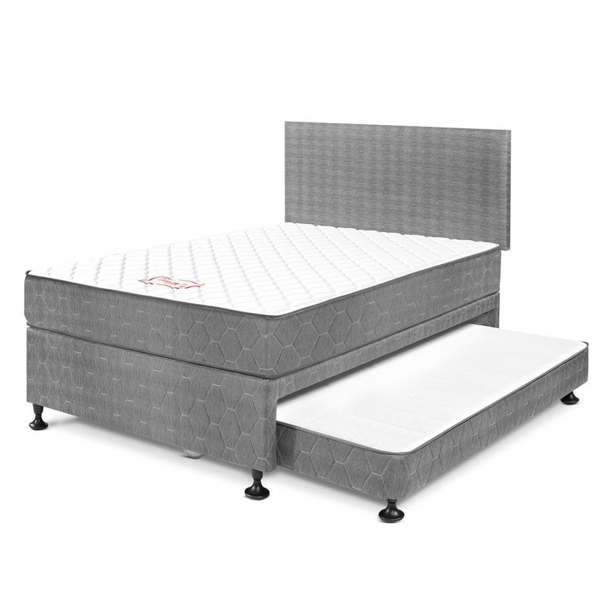 PARAISO - Dormitorio Diván 1.5 Plz + 1 Almohada + Protector