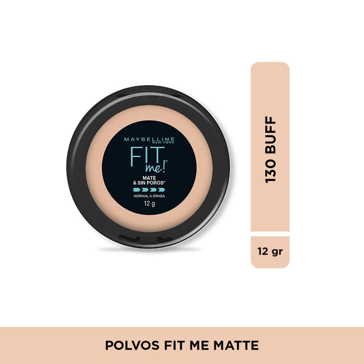 MAYBELLINE - Polvos Fit Me Buff Beige 130