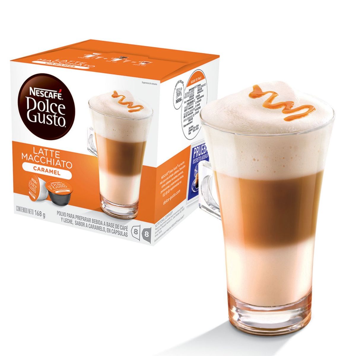 DOLCE GUSTO - Nescafé Dolce Gusto Caramel Macchiato 168 Gr