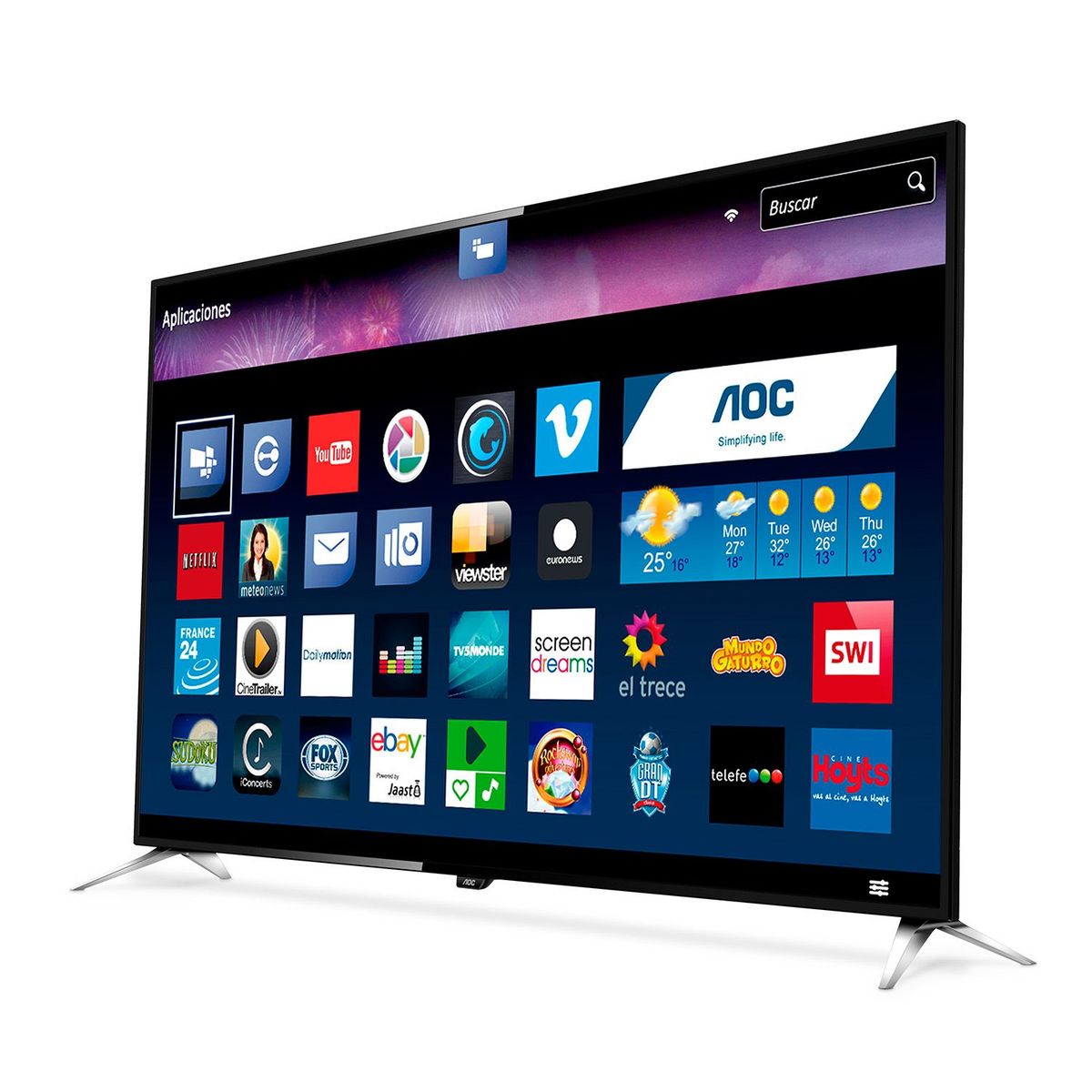 AOC - Televisor 50" 4K UHD SMART TV LE50U7970S