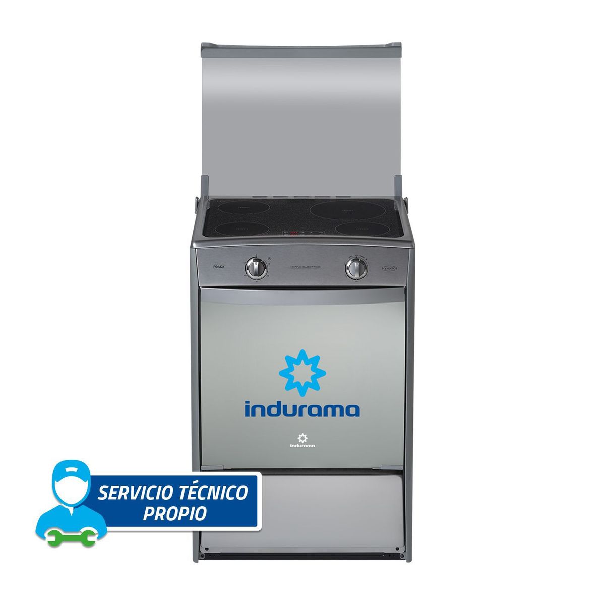 INDURAMA - Cocina Eléctrica 4 Hornillas