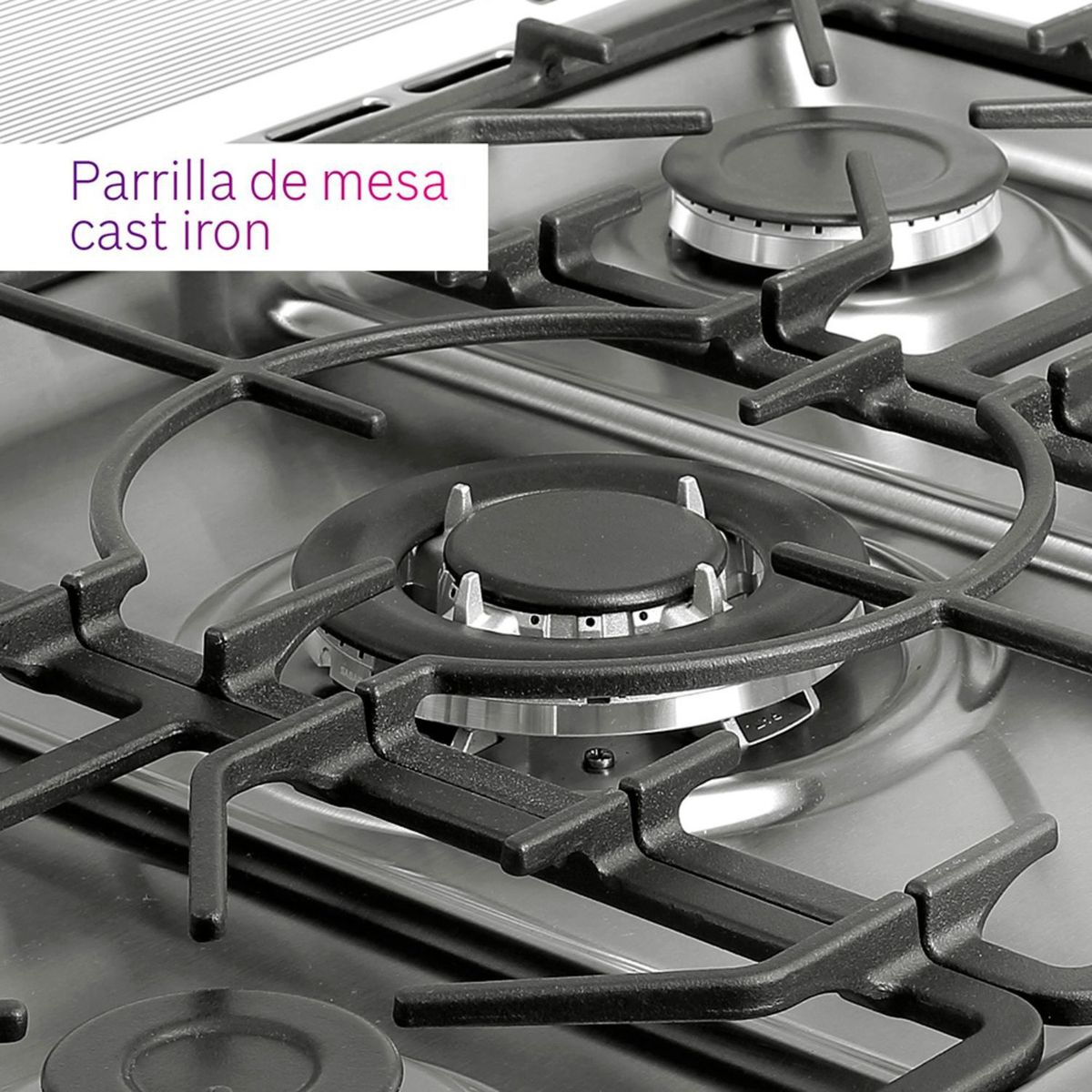 BOSCH - Cocina 5 hornillas PRO549 IX