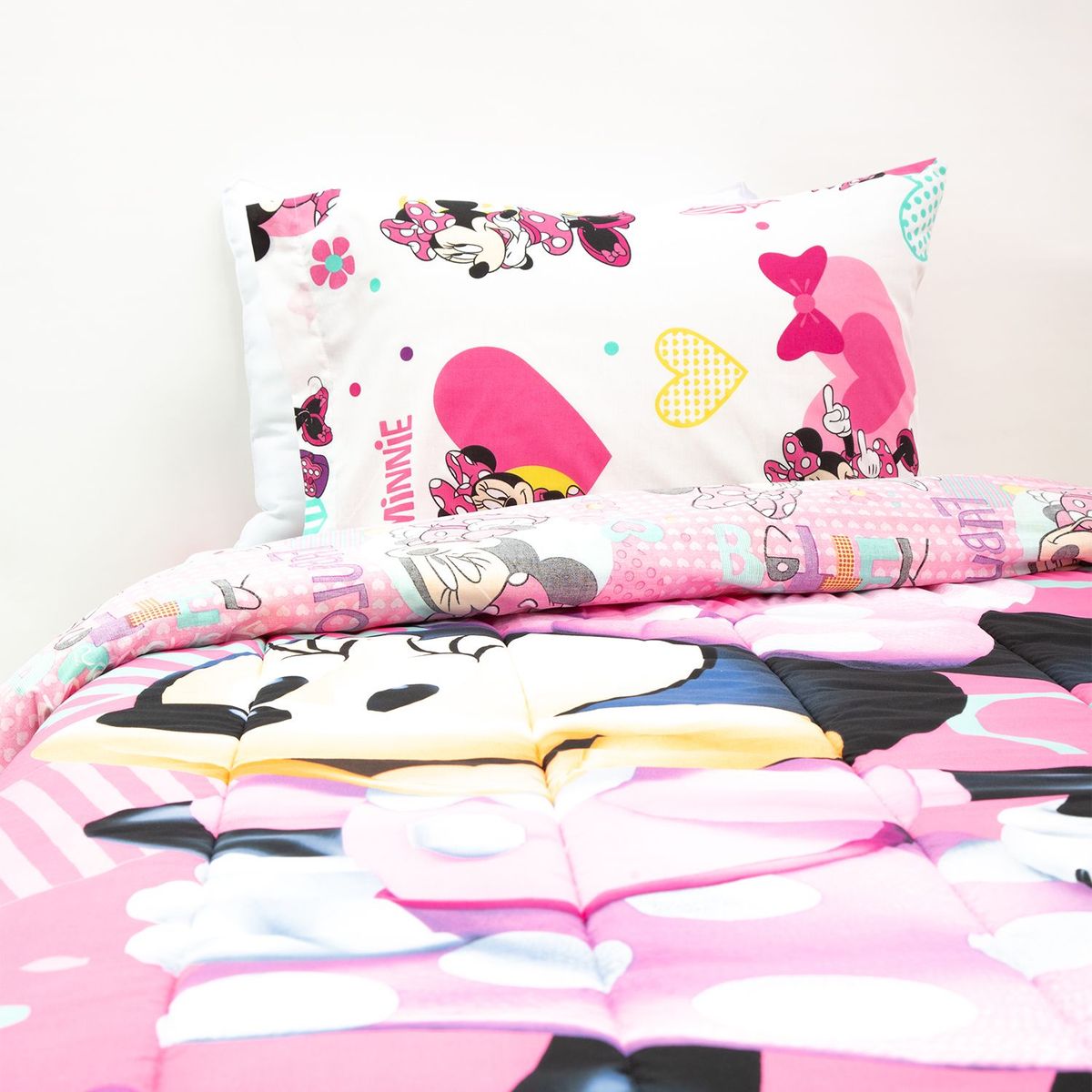 DISNEY - Edredón Infantil Minnie Prou 1.5 plz