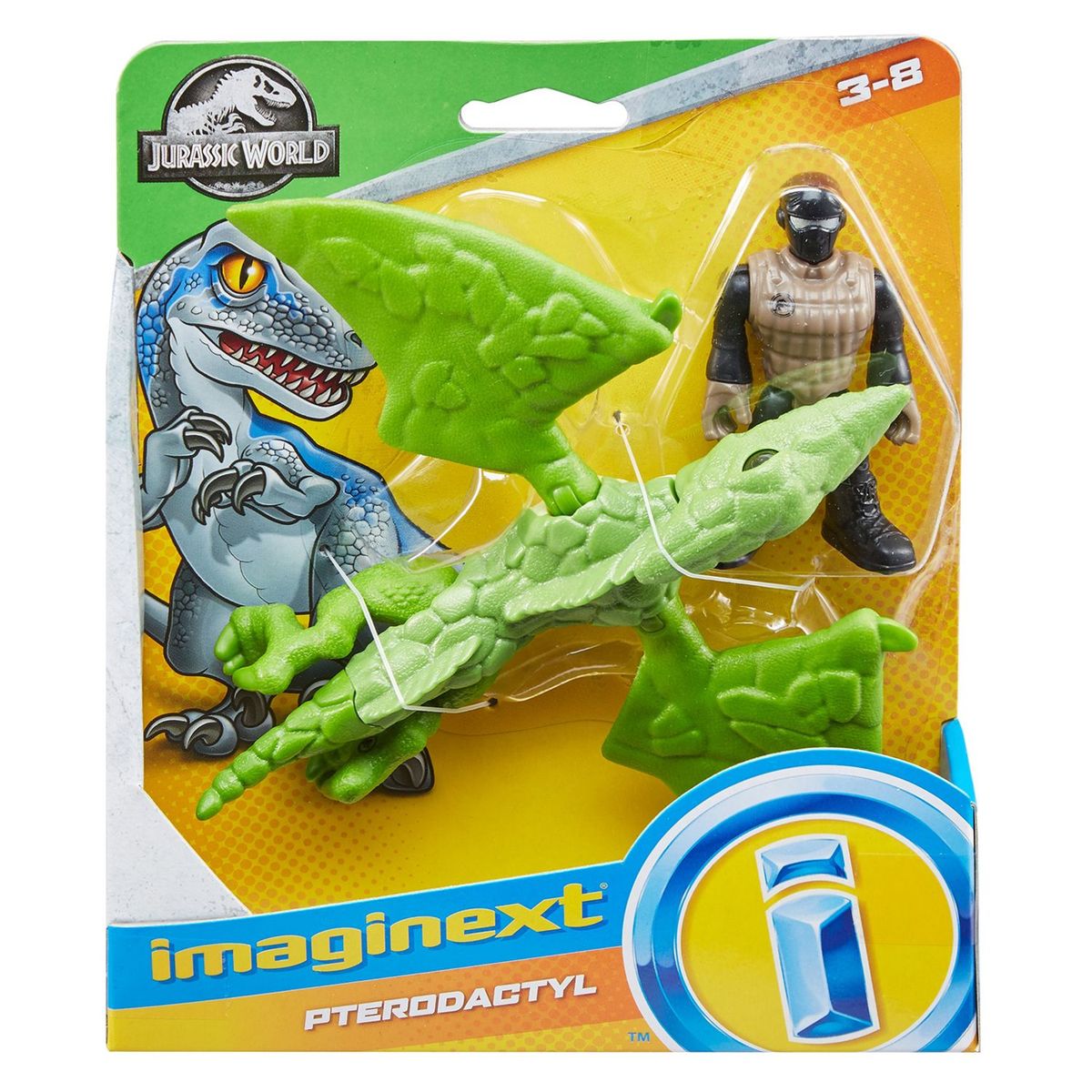 IMAGINEXT - Dinosaurio Imaginext Jurassic World Figuras Sorpresa