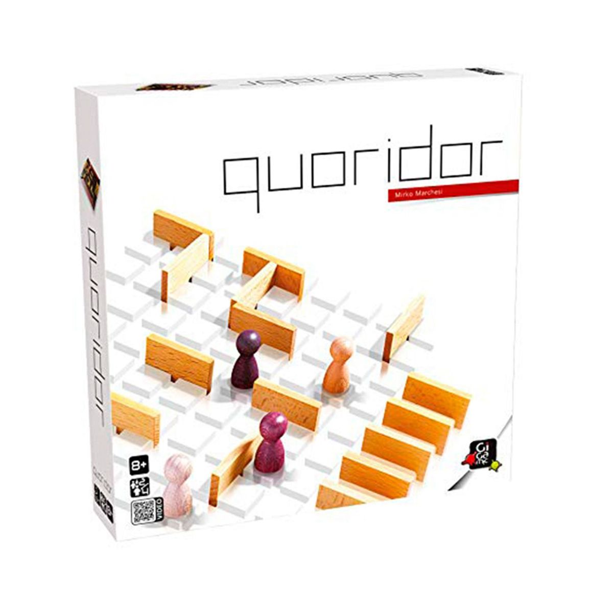 GIGAMIC - Juego de Mesa Set Quoridor Gigamic