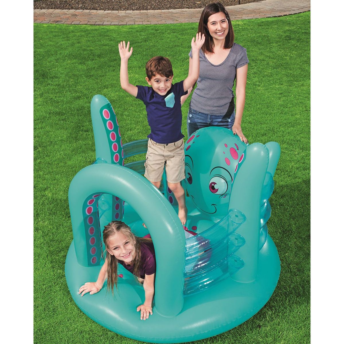 BESTWAY - Juego Inflable Rebotador de Pulpo