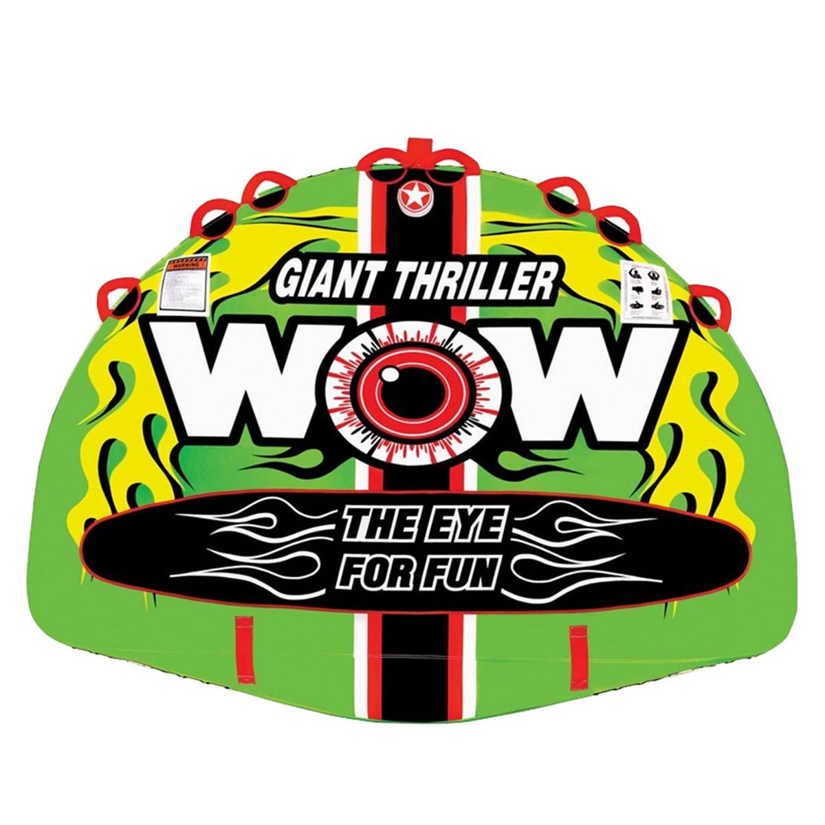 WOW - Flotador Remolcable Giant Thriller para 2 Personas