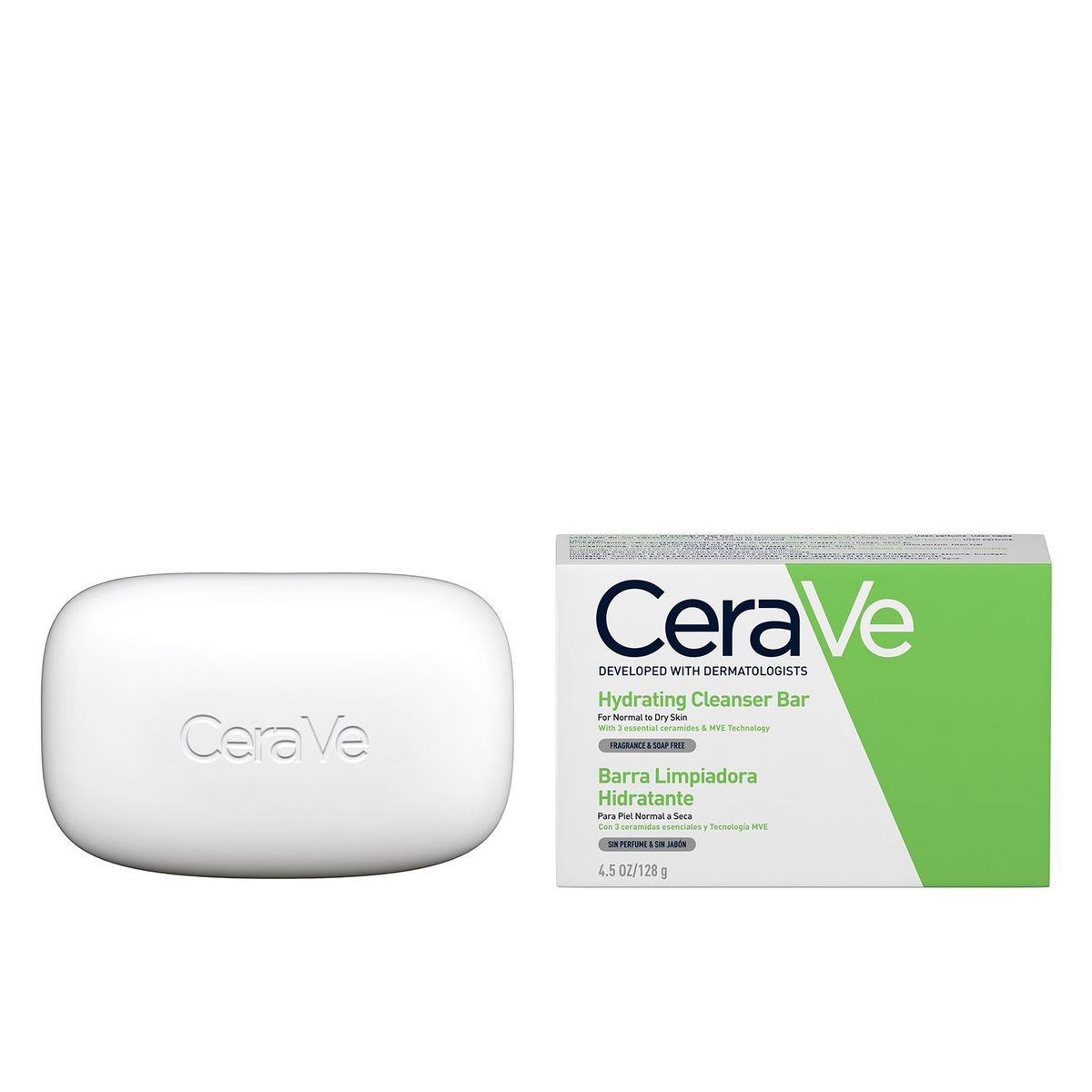 CERAVE - Cerave barra limpiadrora hidratante 128gr