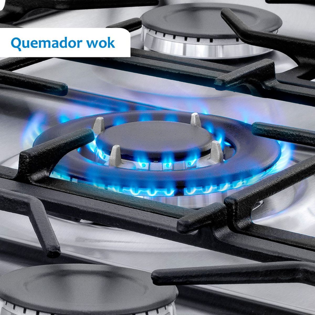 Coldex - Cocina 5 hornillas CX711 Inox