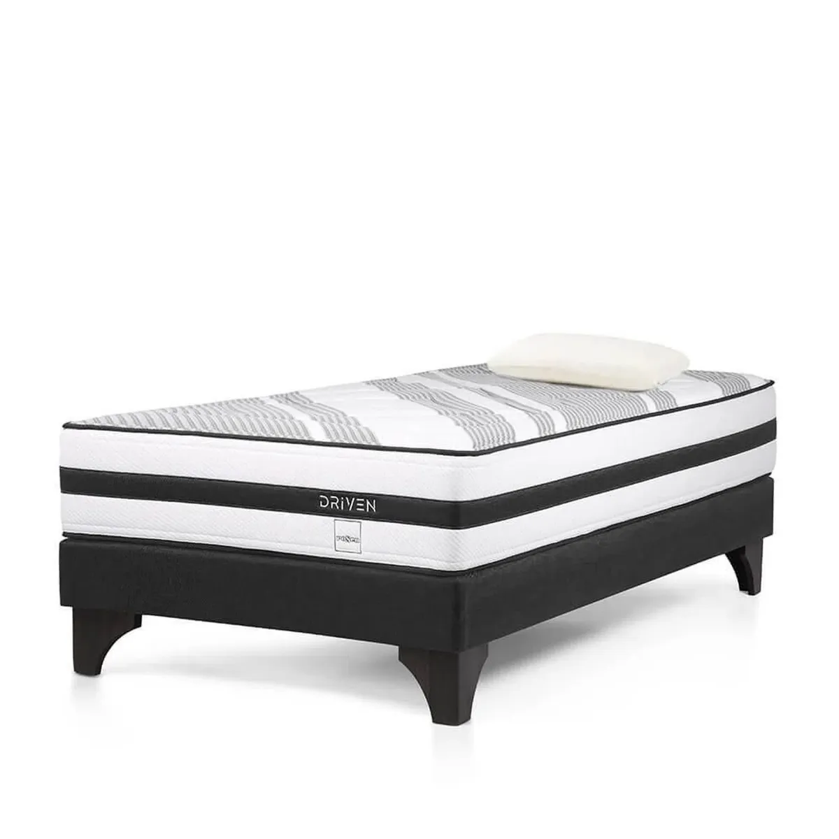 ROSEN - Cama Europea Driven 1.5 Plz + 1 Almohada Memory Max