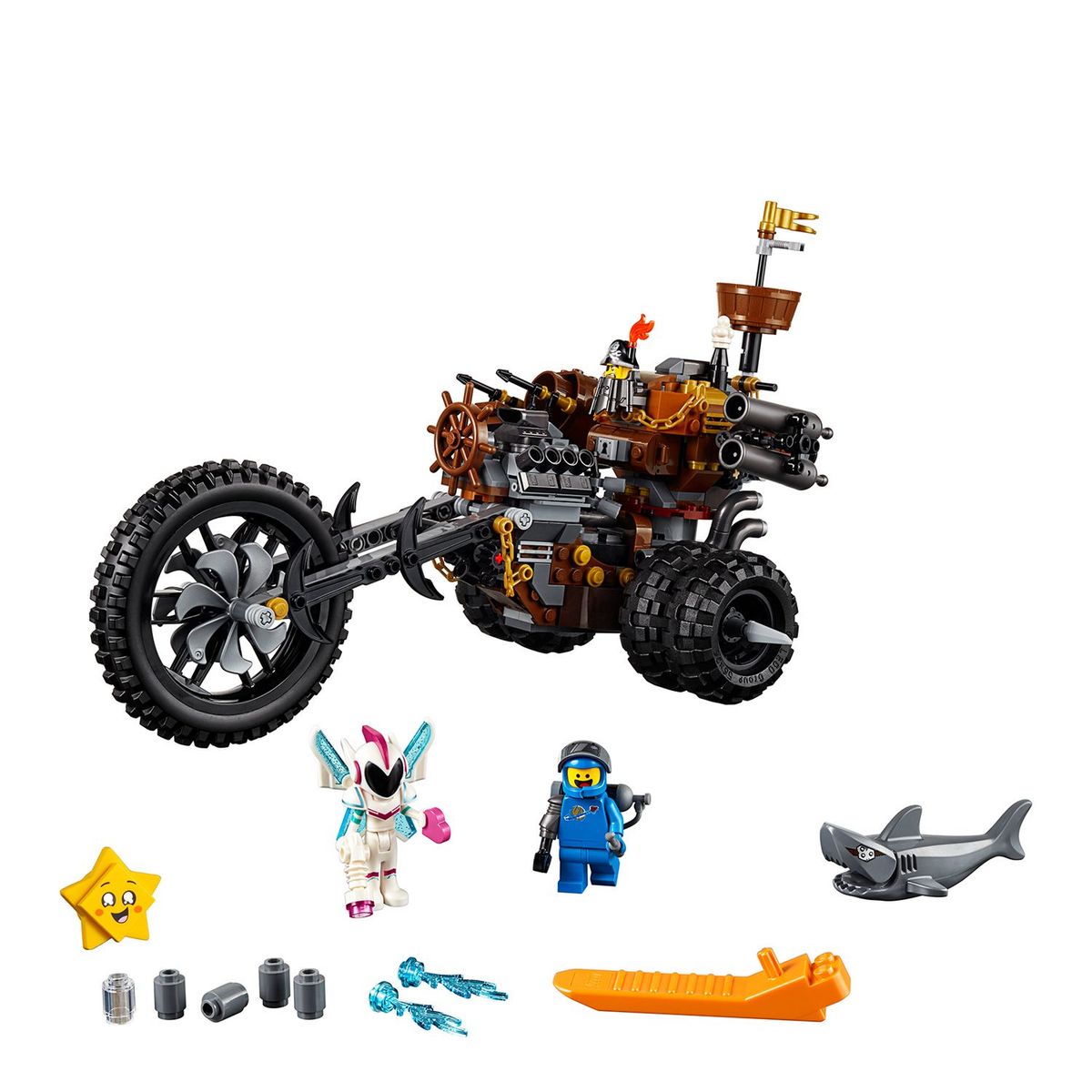 LEGO - Set Trimoto Metálica de Barba Metalica