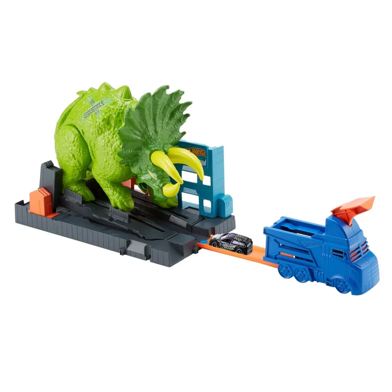 HOT WHEELS - Set de Juegos Hot Wheels Triceratops Destructor