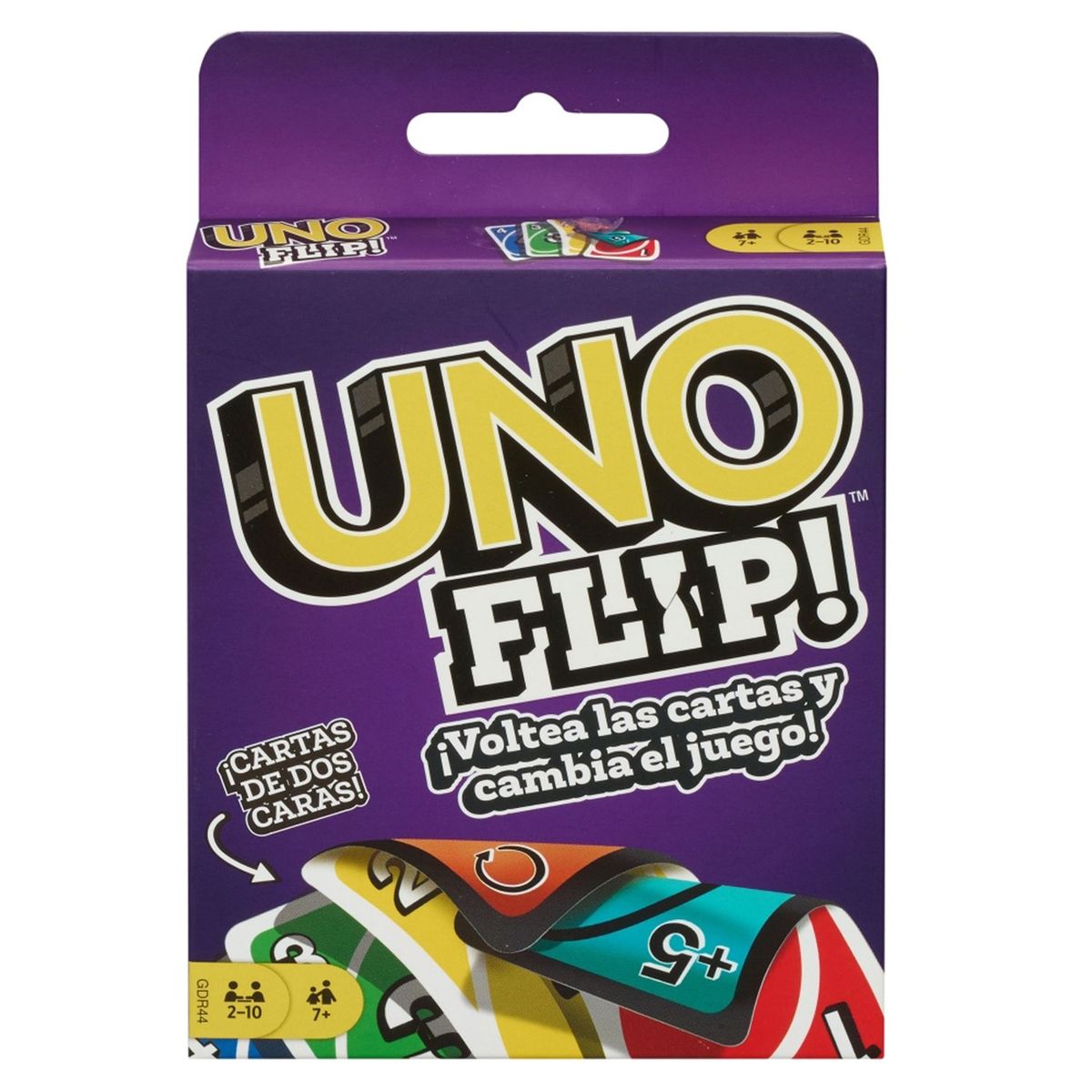 UNO - Juego de Mesa Cartas Uno Flip Mattel Games