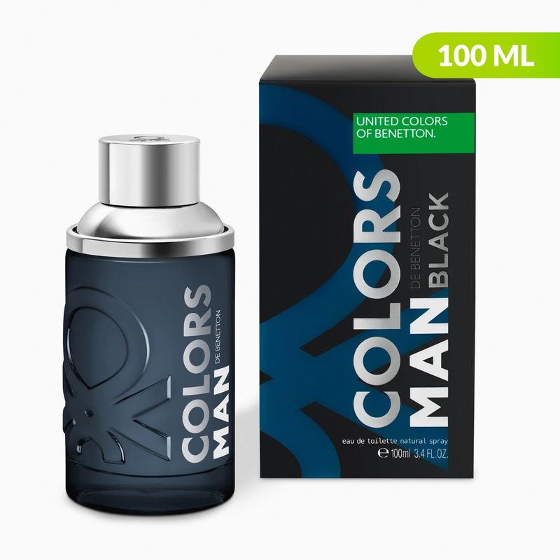 BENETTON - Benetton Colors Black 100 ml Benetton Hombre