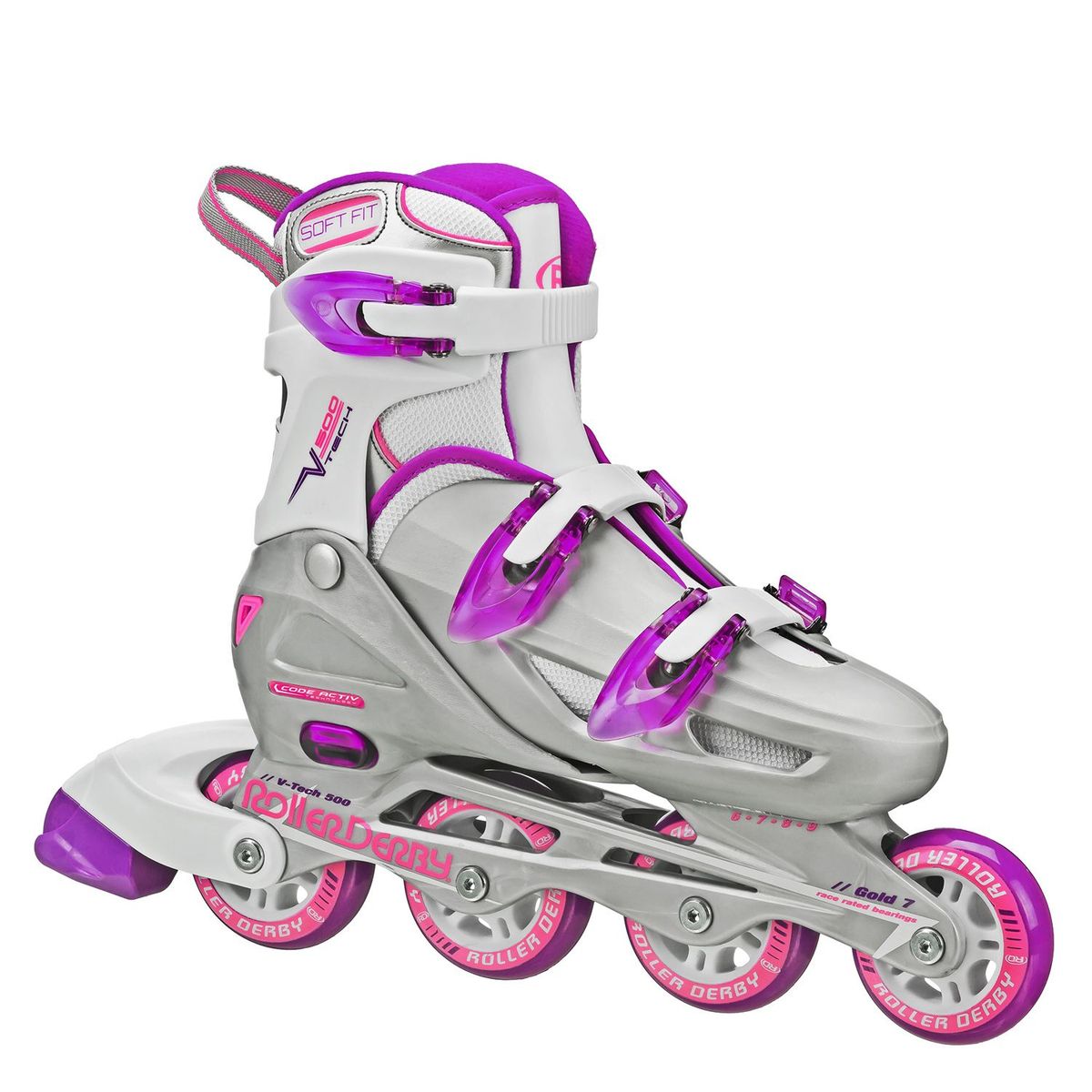 ROLLER DERBY - Patines V-Tech Grey Mujer Talla 37-41