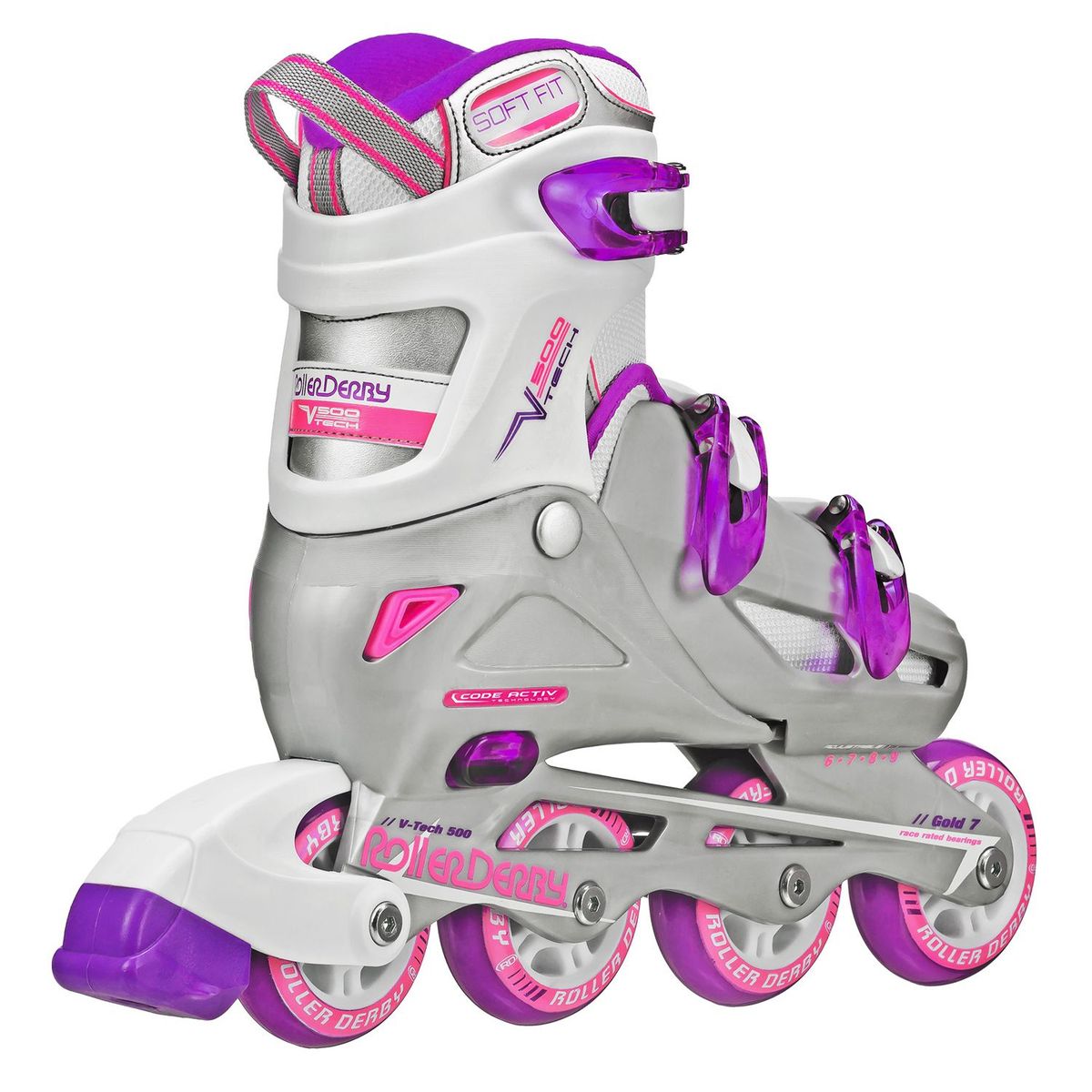 ROLLER DERBY - Patines V-Tech Grey Mujer Talla 37-41