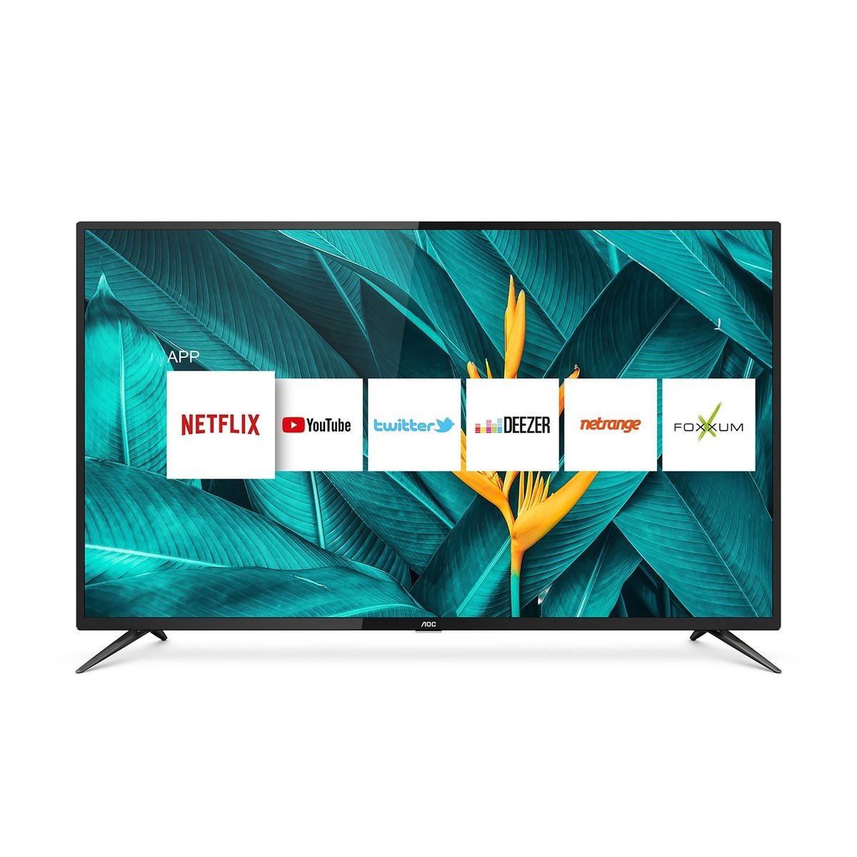 AOC - Televisor 50" 4K Ultra HD Smart TV 50U6285