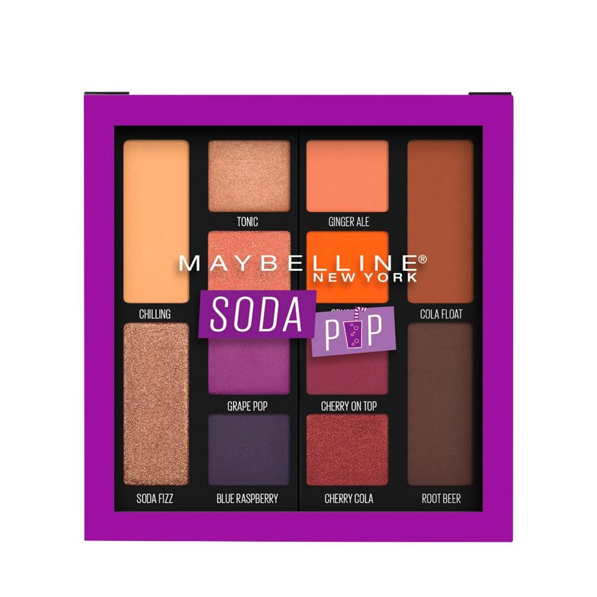 MAYBELLINE - Paleta De Sombras Soda Pop 0.26 Fl Oz 